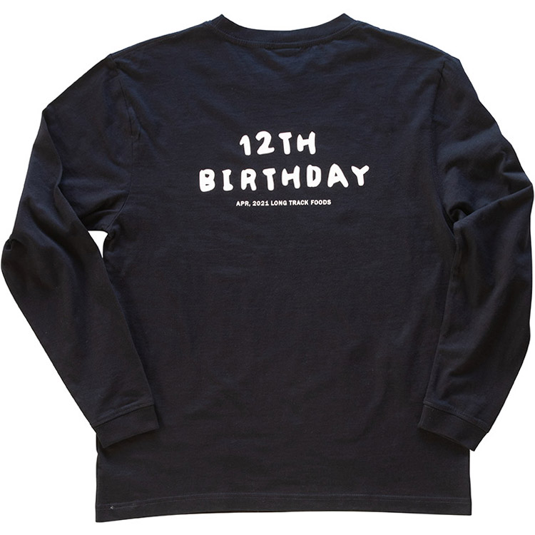 12TH BIRTHDAY ロングスリーブTシャツ (ネイビー)