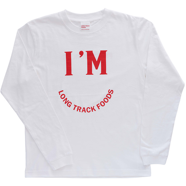 I’M FINE THANK YOU ロングスリーブTシャツ WHITE