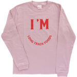 I’M FINE THANK YOU ロングスリーブTシャツ DUSTY PINK